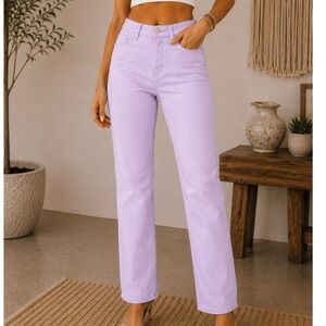 Flying Monkey Womens Lavender Purple Skinny Jeans Made in USA Size 11 Pastel